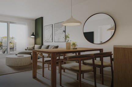 residential properties living room space
