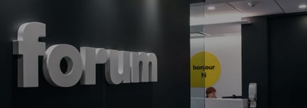 Forum reception area