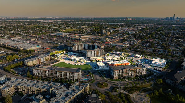 Griesbach Village Aerial